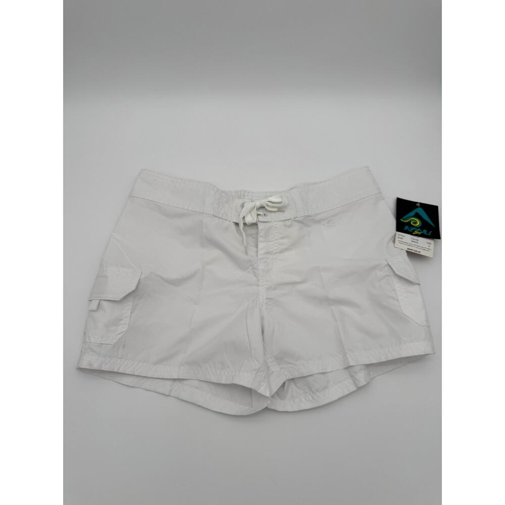 Kanu Surf Women's Breeze Board Short White Sz 6 Midrise 3.5 in NWT